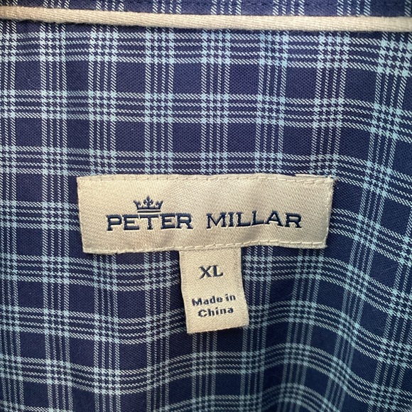 Peter Millar sport dress shirt. XL. EUC! - Picture 3 of 4